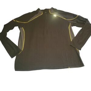 Tasc Performance Size XL Men's Accelerate 1/4-Zip Long Sleeve Bamboo Blend Shirt